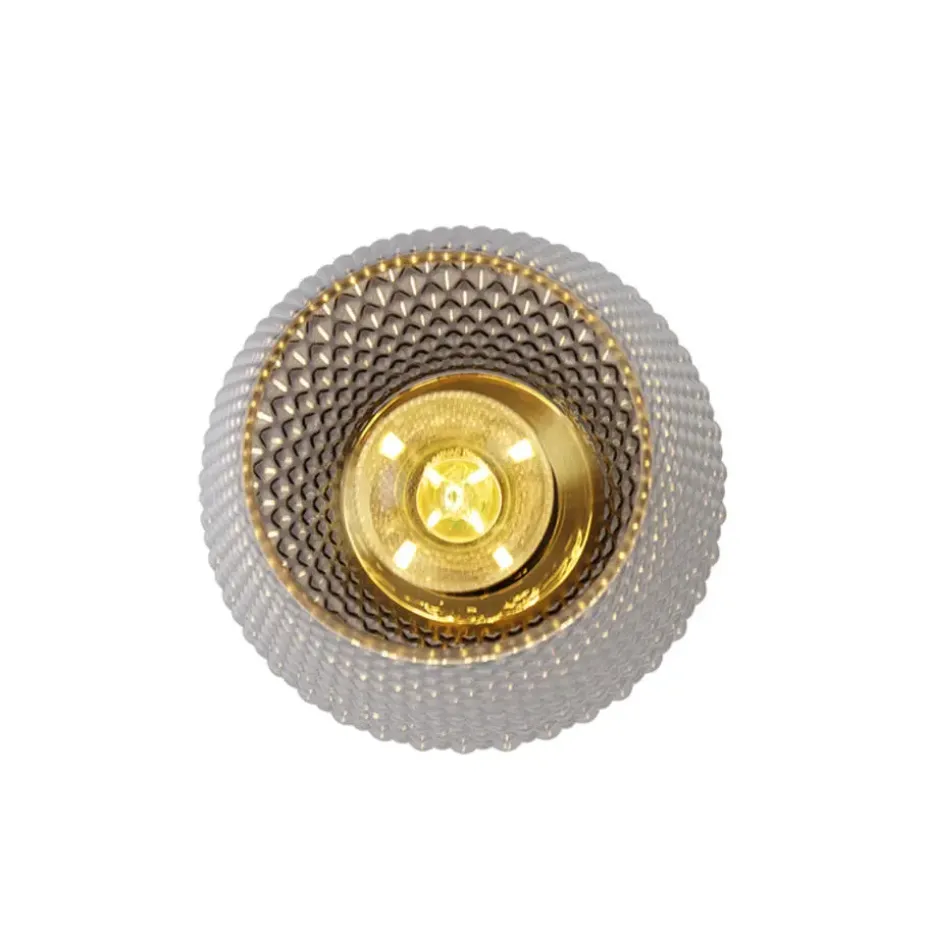 Qazqa plafondlampen karce goudkleurig e27