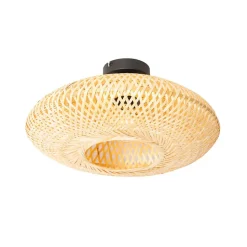 Qazqa plafondlampen ostrava crème e27