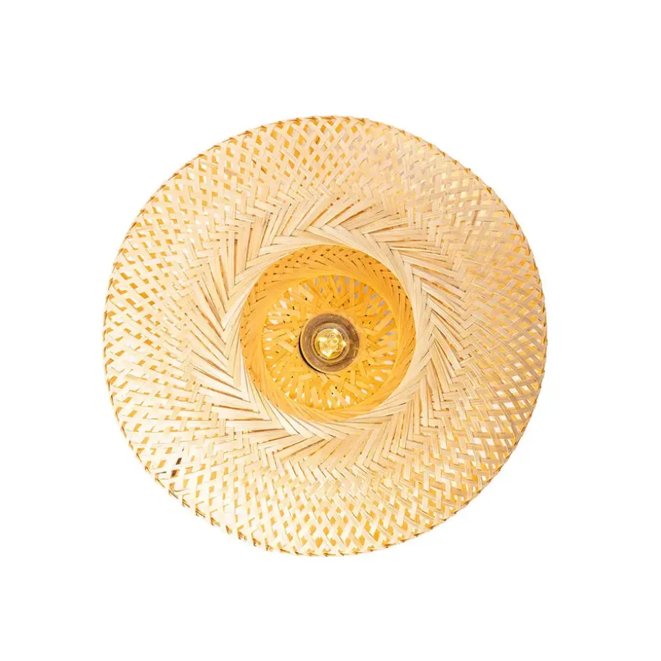 Qazqa plafondlampen ostrava crème e27