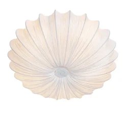 Qazqa plafondlampen plu wit e27