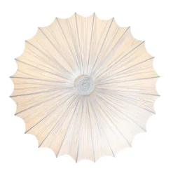 Qazqa plafondlampen plu wit e27