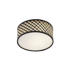 Qazqa plafondlampen tremmo crème e27