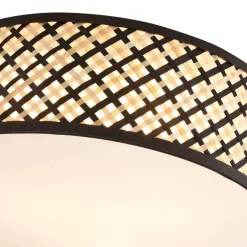 Qazqa plafondlampen tremmo crème e27