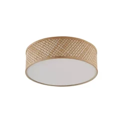 Qazqa plafondlampen tremmo crème e27