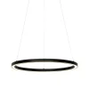 Qazqa professional hanglampen girello zwart geïntegreerde led