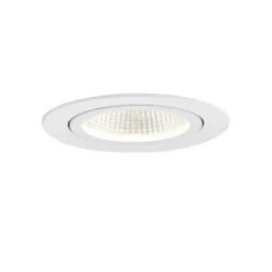 Qazqa professional inbouwspots gaius wit geïntegreerde led