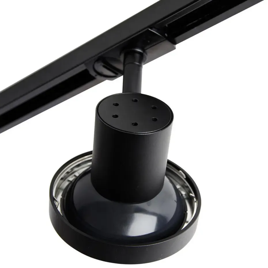 Qazqa professional opbouwspots iconic jeany zwart gu10