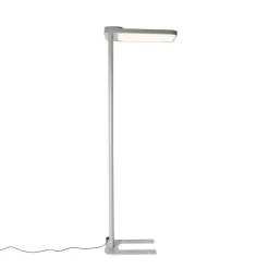 Qazqa professional vloerlampen guzo grijs geïntegreerde led