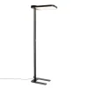 Qazqa professional vloerlampen guzo zwart geïntegreerde led
