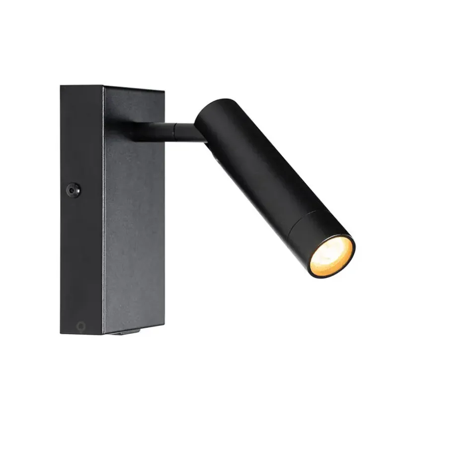 Qazqa professional wandlampen croft zwart g9