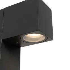 Qazqa staande buitenlampen baleno grijs gu10
