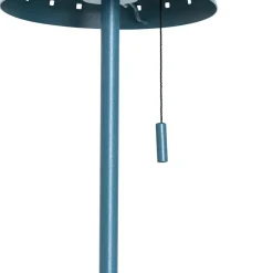 Qazqa staande buitenlampen ferre blauw geïntegreerde led