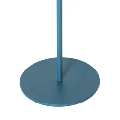 Qazqa staande buitenlampen ferre blauw geïntegreerde led