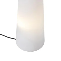 Qazqa staande buitenlampen katrijn wit e27