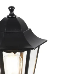 Qazqa staande buitenlampen new orleans zwart e27