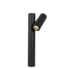 Qazqa staande buitenlampen duo zwart gu10