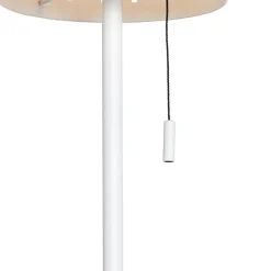 Qazqa staande buitenlampen ferre wit geïntegreerde led