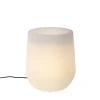 Qazqa staande buitenlampen flowerpot wit e27