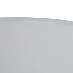Qazqa staande buitenlampen flowerpot wit e27