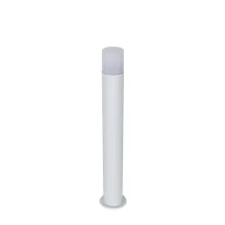 Qazqa staande buitenlampen odense wit e27