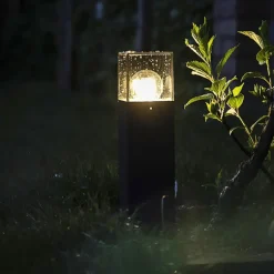 Qazqa staande buitenlampen denmark grijs e27