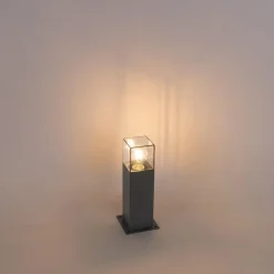 Qazqa staande buitenlampen denmark grijs e27