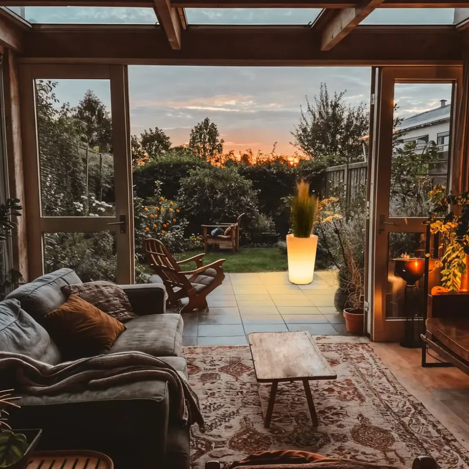 Qazqa staande buitenlampen verano wit e27