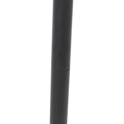 Qazqa staande buitenlampen charlois zwart e27