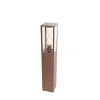 Qazqa staande buitenlampen charlois bronskleurig e27