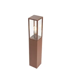Qazqa staande buitenlampen charlois bronskleurig e27
