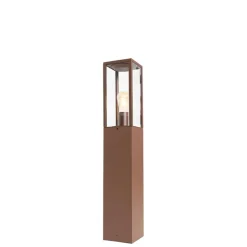 Qazqa staande buitenlampen charlois bronskleurig e27