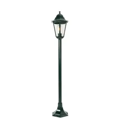 Qazqa staande buitenlampen new orleans groen e27