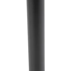 Qazqa staande buitenlampen gleam zwart e27