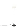Qazqa staande buitenlampen virginia zwart e27