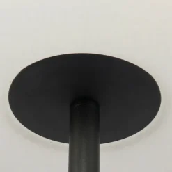 Qazqa staande buitenlampen virginia zwart e27