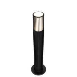 Qazqa staande buitenlampen boris zwart gu10