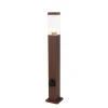 Qazqa staande buitenlampen malios bronskleurig e27