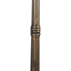 Qazqa staande buitenlampen new haven goudkleurig e27