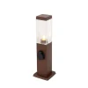 Qazqa staande buitenlampen malios bronskleurig e27