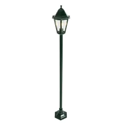 Qazqa staande buitenlampen new orleans groen e27