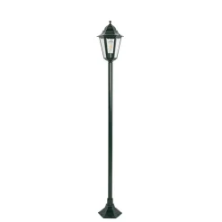 Qazqa staande buitenlampen new orleans groen e27