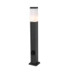 Qazqa staande buitenlampen malios zwart e27