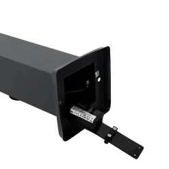 Qazqa staande buitenlampen malios zwart e27