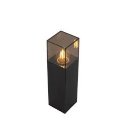 Qazqa staande buitenlampen denmark zwart e27