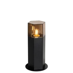 Qazqa staande buitenlampen denmark zwart e27