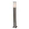 Qazqa staande buitenlampen malios zilverkleurig e27
