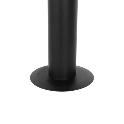 Qazqa staande buitenlampen dover zwart e27