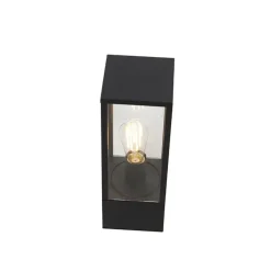 Qazqa staande buitenlampen charlois zwart e27