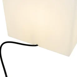 Qazqa staande buitenlampen nura wit e27