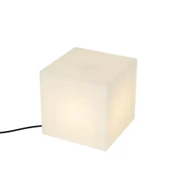 Qazqa staande buitenlampen nura wit e27